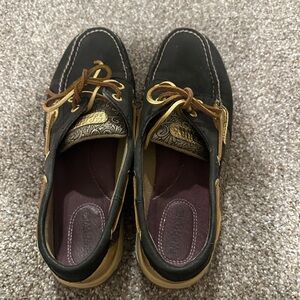 Sperry Black and Gold Women's Sneakers